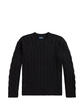 Polo Ralph Lauren Relaxed Fit cable wool-blend jumper