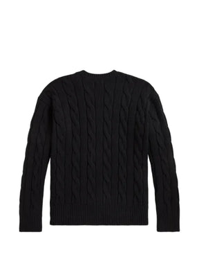 Polo Ralph Lauren Relaxed Fit cable wool-blend jumper