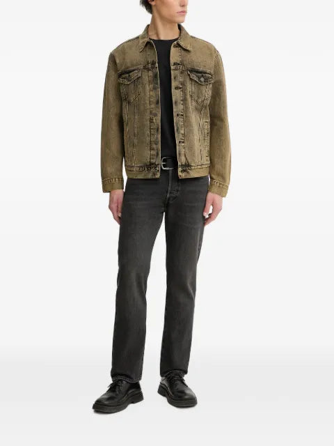 Levi's Trucker acid-wash denim jacket