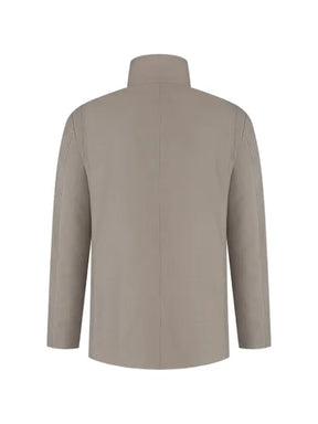 Moorer high-collar jacket