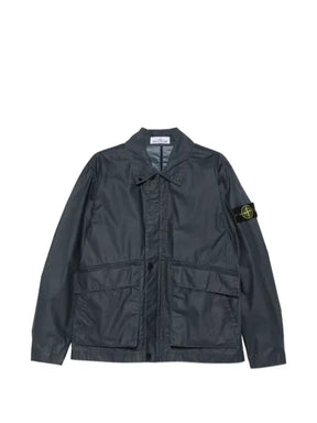 Stone Island 4100054 waxed pigment tela coach jacket