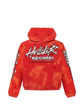 HELLSTAR distressed graphic-print hoodie