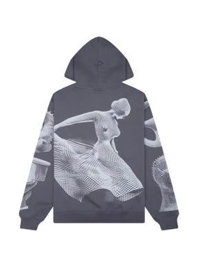 Pleasures Dysfunction graphic print hoodie