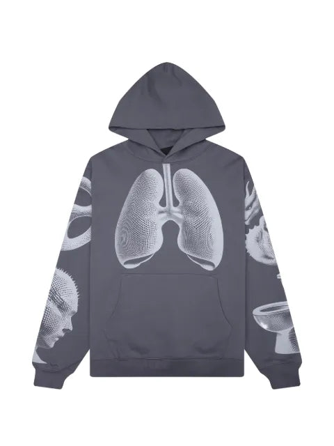 Pleasures Dysfunction graphic print hoodie