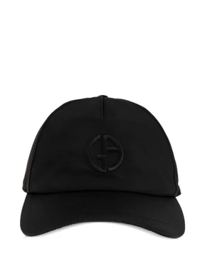 Giorgio Armani Schwarze Baseballkappe
