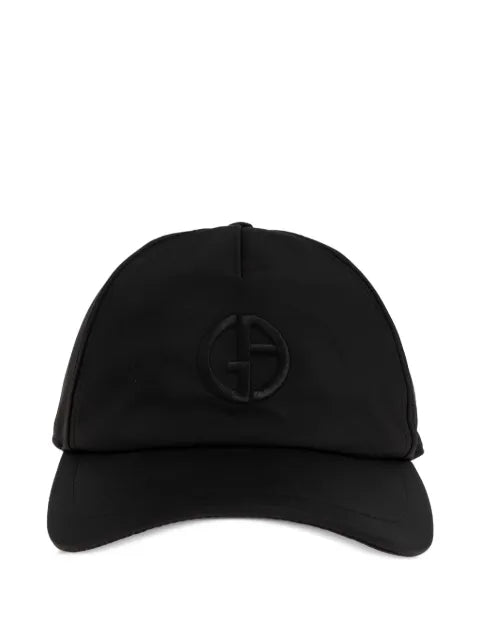 Giorgio Armani Schwarze Baseballkappe
