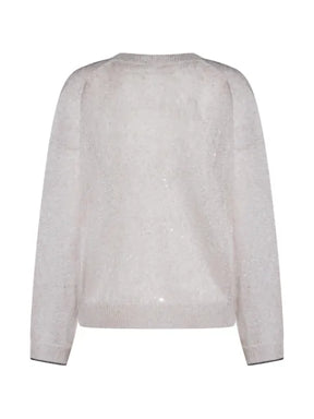 Brunello Cucinelli sequin-embellished sweater