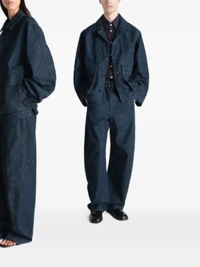 LEMAIRE buttoned-up denim jacket