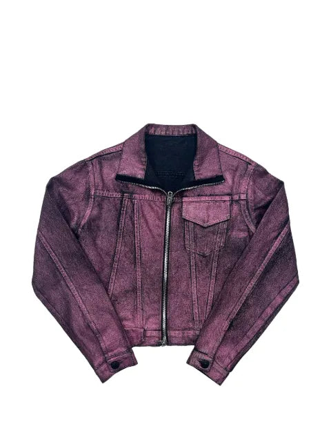 SP5DER x Levi's metallic-wash denim jacket