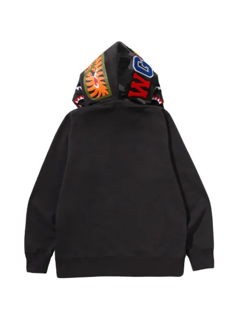 A BATHING APE® Color Camo Shark full-zip hoodie