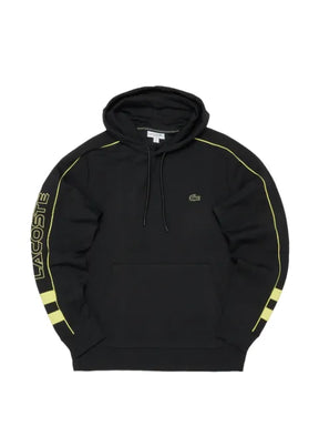 Lacoste logo-patch hoodie