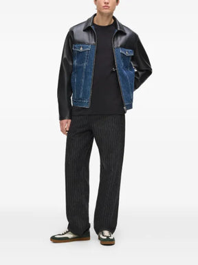 Karl Lagerfeld Jeans panelled denim jacket