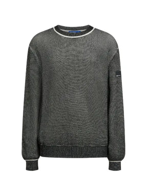 Karl Lagerfeld Jeans waffle knit sweater
