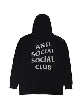 Anti Social Social Club glitter-lettering hoodie