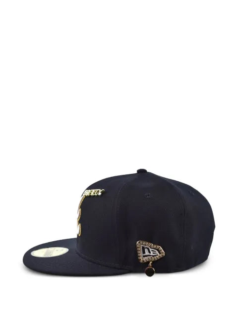 NEW ERA CAP Schmale Atlanta Braves Baseballkappe mit Stickerei