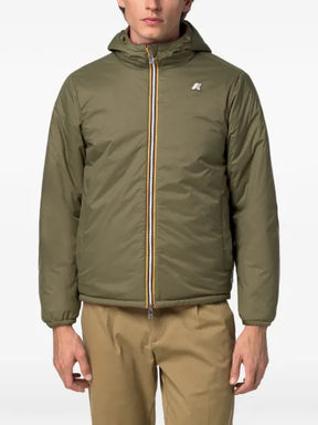 K-Way Jack Spacer reversible hooded jacket