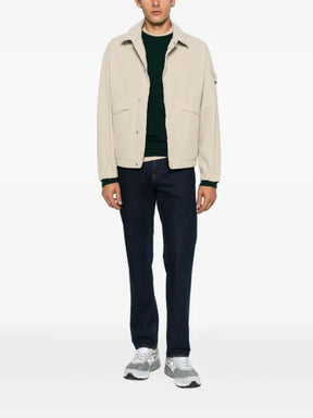 Stone Island Ghost logo-patch jacket