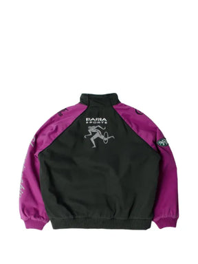 BY PARRA Owl meets rat racing jacket