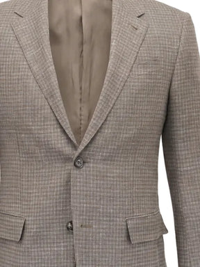 Zegna checked jacket