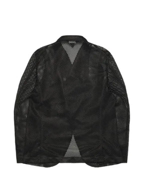 Black Comme Des Garçons notch-lapel blazer
