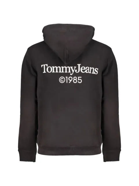 Tommy Jeans logo-print cotton hoodie