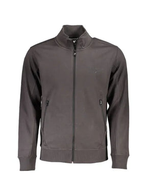 U.S. Grand mock-neck zip-up sweater