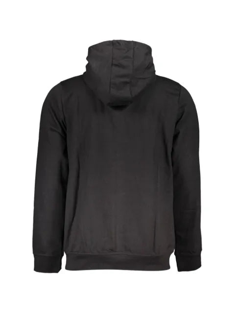 Gian Marco Venturi zip-up logo-patch hoodie