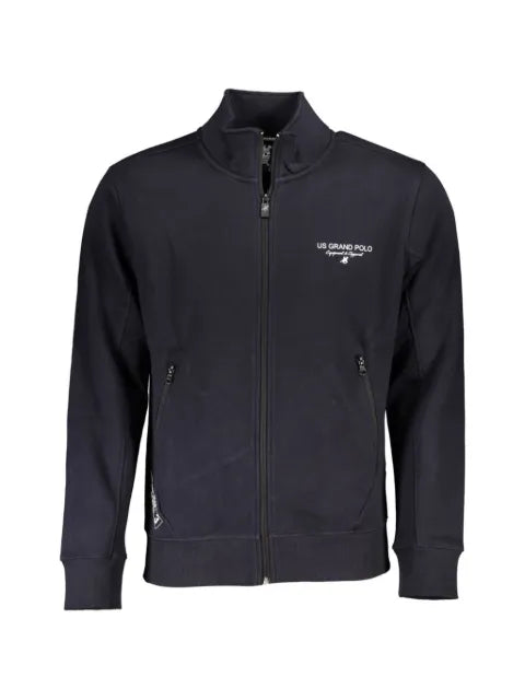 U.S. Grand high-neck zip-up sweater