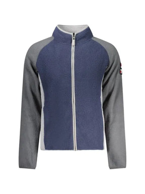 NORWAY 1963 colour-block fleece-texture sweatshirt