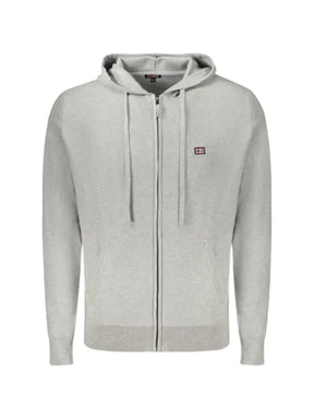 NORWAY 1963 zip-up knitted hoodie