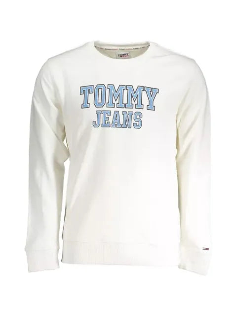 Tommy Jeans logo-print crew-neck sweatshirt