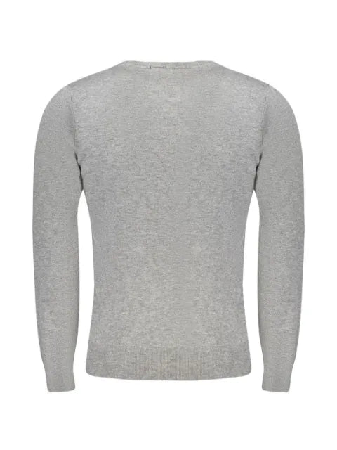 Cavalli Class crew-neck embroidered-logo sweater