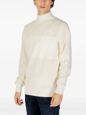 Calvin Klein Jeans ribbed colour-block sweater