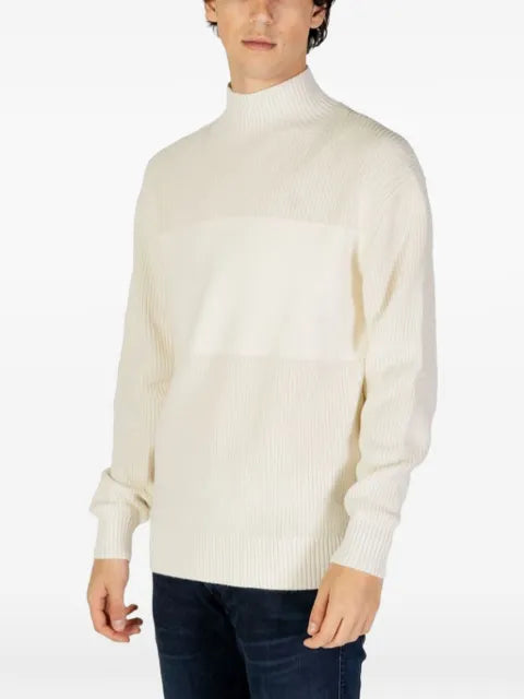 Calvin Klein Jeans ribbed colour-block sweater