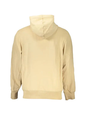 Calvin Klein logo-patch zip-up hoodie