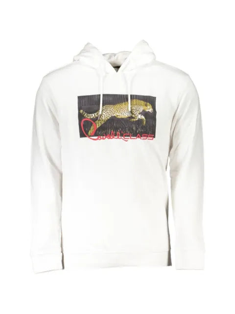 Cavalli Class cheetah-print hoodie