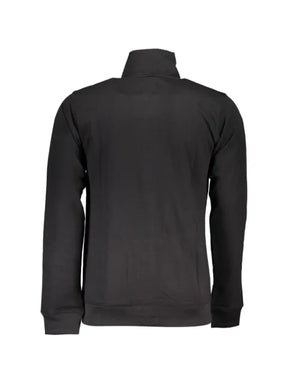 Gian Marco Venturi Vintage logo-patch zip-up sweater