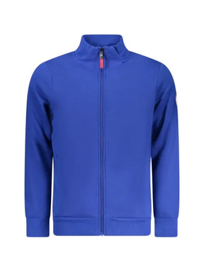 NORWAY 1963 logo-patch zip-up sweater