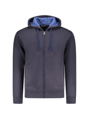 COVERI MOVING zip-up drawstring hoodie