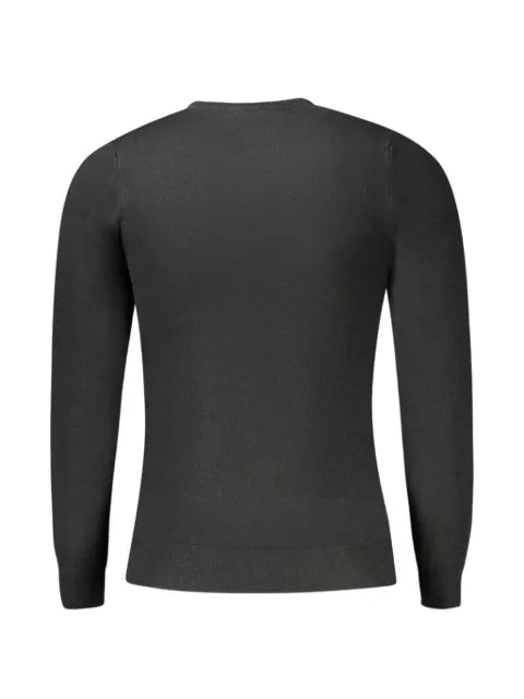 Cavalli Class embroidered-logo sweater