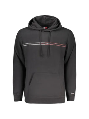 Tommy Jeans logo-print drawstring hoodie