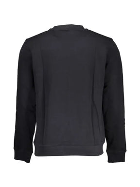 Napapijri logo-patch crew-neck sweater