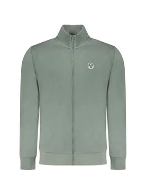 North Sails logo zip-up sweater