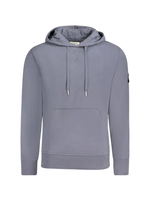 Calvin Klein Jeans logo-patch drawstring hoodie