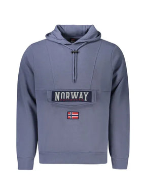 NORWAY 1963 logo-patch drawstring hoodie