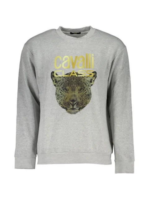 Cavalli Class jaguar-print sweatshirt