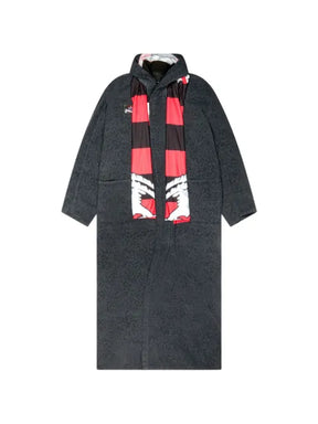 PROTOTYPES floral-jacquard terrycloth coat