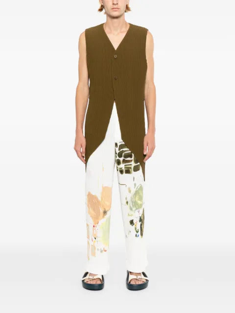 Homme Plissé Issey Miyake pleated vest