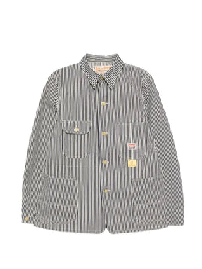 Sugar Cane Jeans striped denim jacket