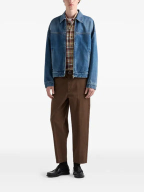 Prada denim blouson jacket